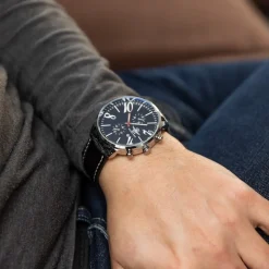 Montre Homme Noir M. JOHN