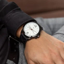 Montre Homme Noir M. JOHN