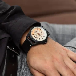 Montre Homme Noir M. JOHN