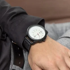Montre Homme Noir M. JOHN