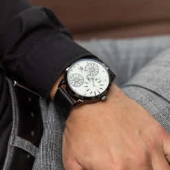 Montre Homme Noir M. JOHN