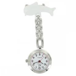 Montre Infirmière Dauphin Blanc KRAZY