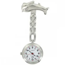 Montre Infirmière Dauphin Argenté KRAZY