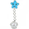Montre Infirmière Etoile Métal Couleur Bleu KRAZY