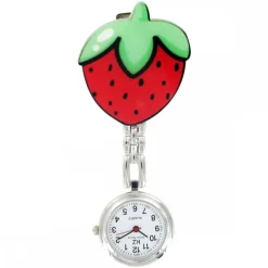 Montre Infirmière Fraise Pince KRAZY