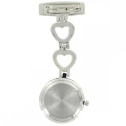 Montre Infirmière Métal Strass Coeur KRAZY