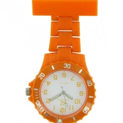 Montre infirmière Plastique Orange 141