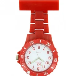 Montre infirmière Plastique Rouge 139