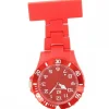 Montre infirmière Plastique Rouge broche 135
