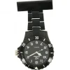 Montre infirmière Plastique Noir broche 133
