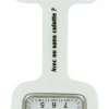 Montre Infirmière Silicone Blanc KZ Avec ou sans culotte ?
