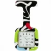 Montre Infirmière Silicone Couleur KRAZY 81