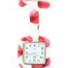 Montre Infirmière Silicone Pétales KRAZY 41