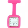 Montre Infirmière Silicone Rose Fuchsia CARRE 27