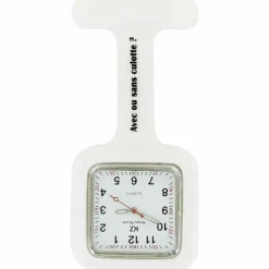 Montre Infirmière Silicone Blanc KZ Avec ou sans culotte ?