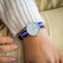 Montre Originale pour Femme Tissu CHTIME