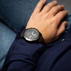 Montre pour Homme en Silicone Chocolat CHTIME