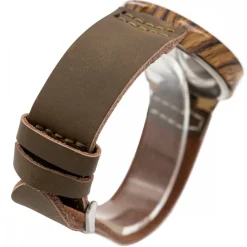 Montre pour Femme Bracelet Marron Bois CHTIME
