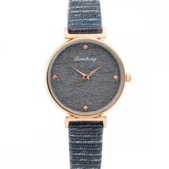 Montre pour Femme Couleur Bleu Strass CHTIME