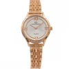 Montre pour Femme en Métal Rosé Strass GIORGIO