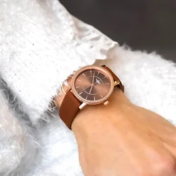 Montre pour Femme Marron M. JOHN