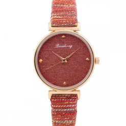 Montre pour Femme Rouge Strass CHTIME