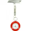 Montre Pour Infirmière Acier Ronde Rouge 94