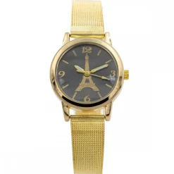 Montre T endance Femme Métal Tour Eiffel