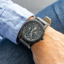 Montre Tendance pour Homme Gris M. JOHN