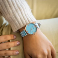 MontreTendance Femme Bleu CHTIME