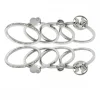 Quatre Bagues Femme avec Strass DAPHNEE