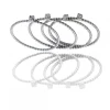 Quatre Bagues Femme Strass DAPHNEE