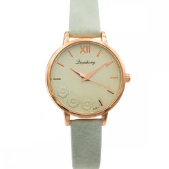 Somptueuse Montre Femme Vert CHTIME