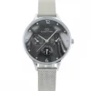 Splendide Coffret Montre Femme Milanais Argent GIORGIO