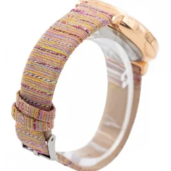 Splendide Montre Femme Rose Strass CHTIME