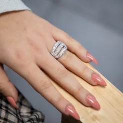 Sublime Bague Femme avec Médaillon ALBA