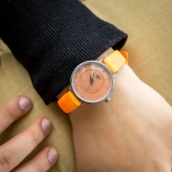 Sublime Montre Femme Orange M. JOHN