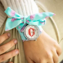 Superbe Montre Femme Foulard CHTIME