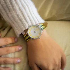 Superbe Montre Femme Jaune CHTIME