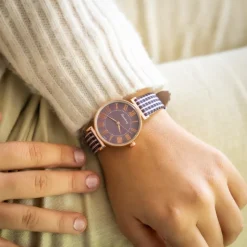 Superbe Montre Femme Violet CHTIME