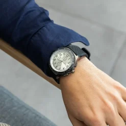 Superbe Montre Homme Silicone Noir GIORGIO