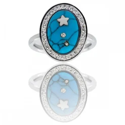 Très Belle Bague Femme Strass DAPHNEE