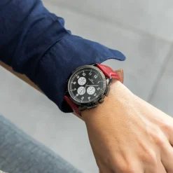 Très Belle Montre Homme Bordeaux GIORGIO