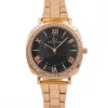 Très Belle Montre pour Femme Métal Rosé Strass GIORGIO