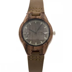 Trsè jolie Montre Femme Chocolat Bois CHTIME