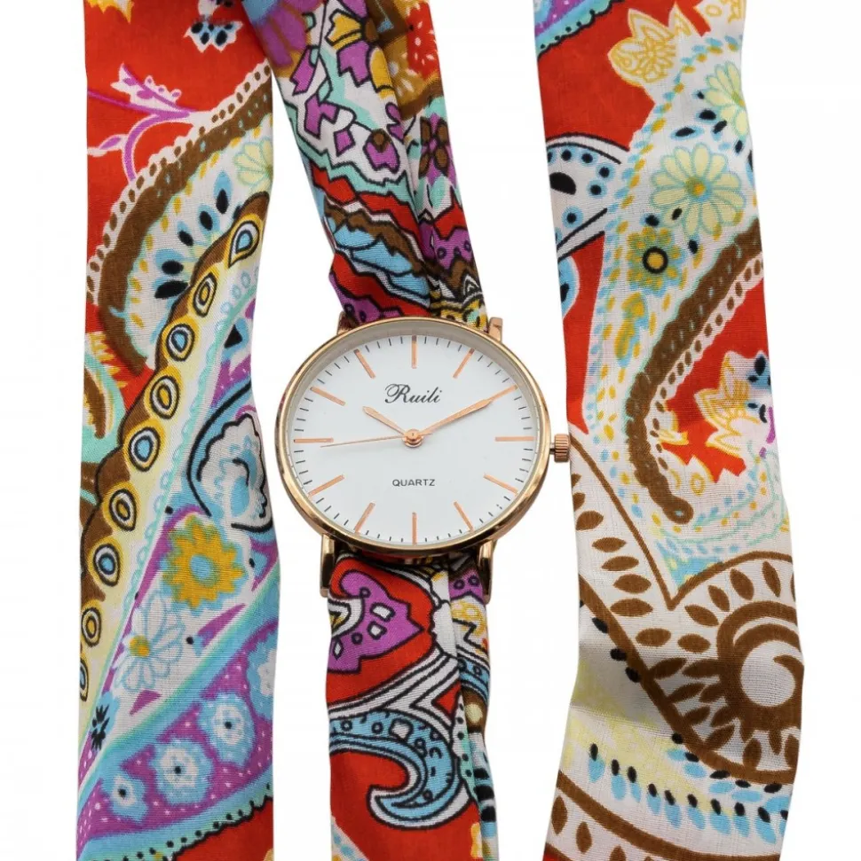 Très Jolie Montre Femme Foulard CHTIME