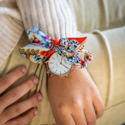 Très Jolie Montre Femme Foulard CHTIME