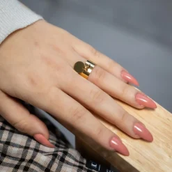 Votre Bague Femme Médaillon PAEONIA