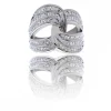 Votre Belle Bague Femme Ornée Zirconium HELIX