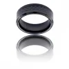 Votre Coffret Bague Anneau Homme Tungstène Carbone
